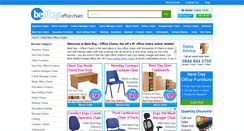 Desktop Screenshot of bestbuy-officechairs.co.uk